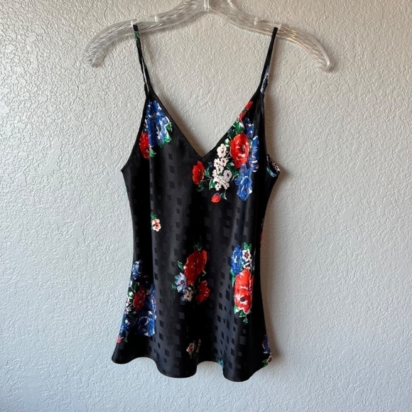 Tory Burch black tea rose silk camisole - Picture 2 of 9
